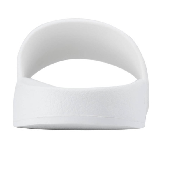 Calvin Klein Mens Adult Casual Pool Slides Logo White Color Sandals Size 12M - Picture 2 of 6